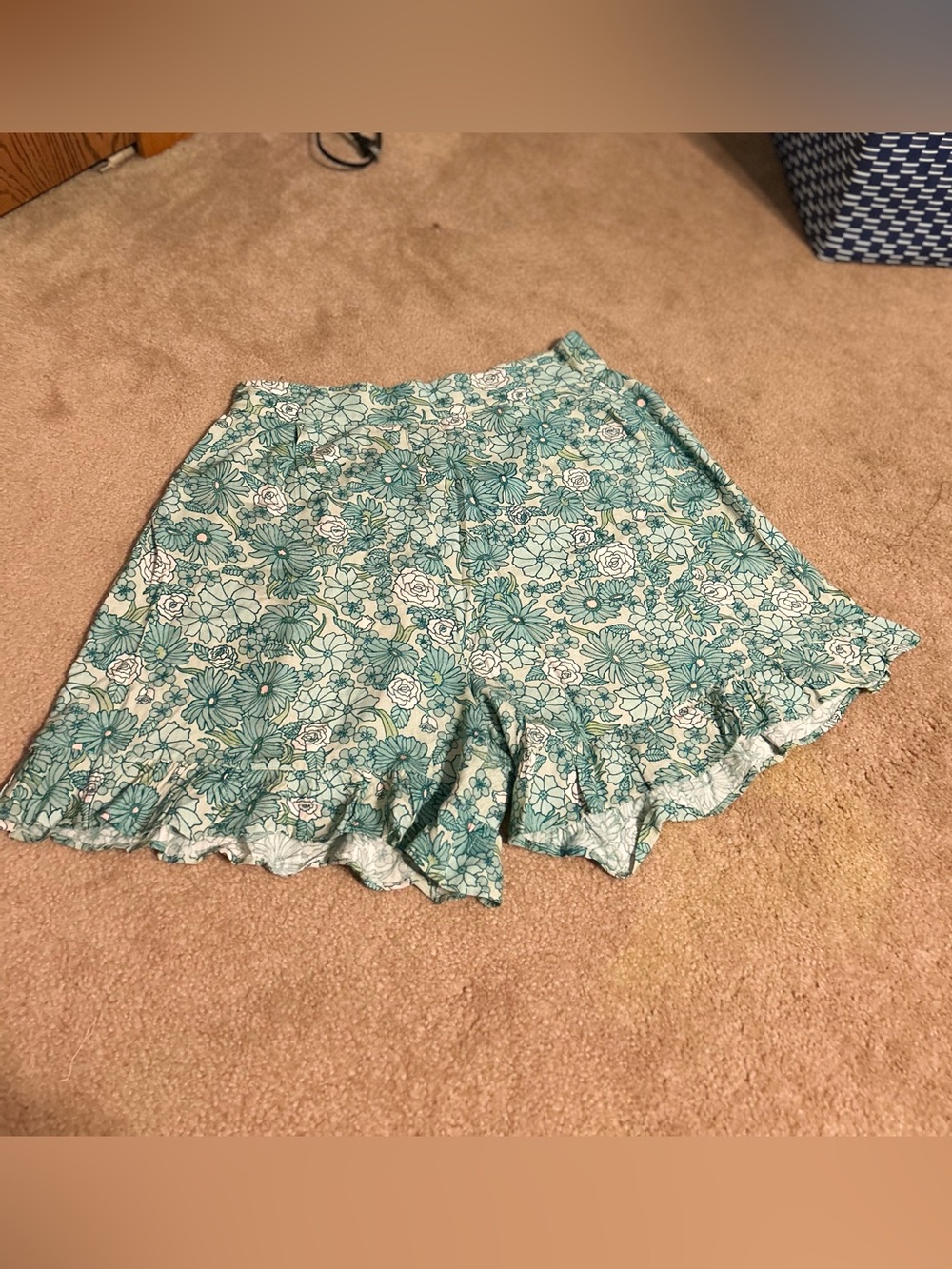 Hippie Shake-Blue Floral Shorts